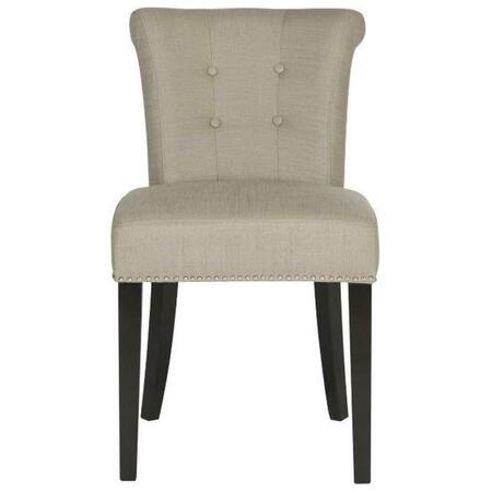 SAFAVIEH Oyster Sinclair Ring Accent Chair- 33.4 x 24.2 x 19.5 in., 2PK MCR4705D-SET2